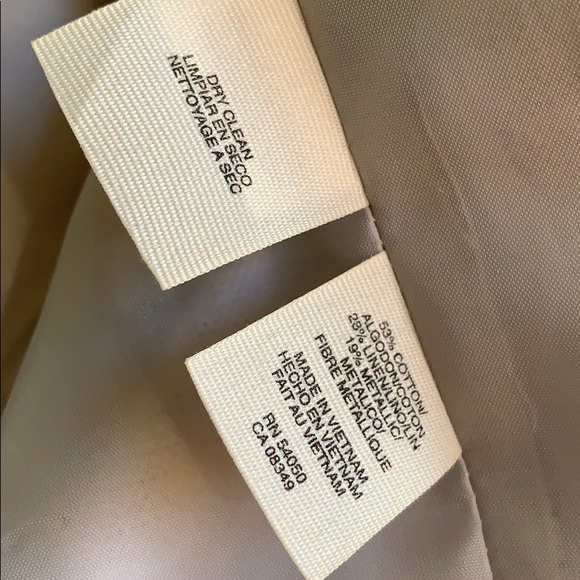 Rachel Roy Silver Metallic Thread Jacket Size 2 - Picture 7 of 7